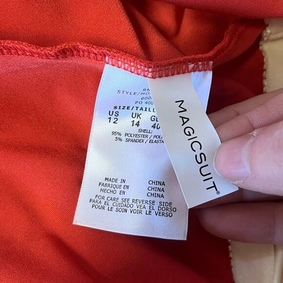 NWT Magicsuit | Coral Sands Taylor Tankini Top 12 - Picture 9 of 9